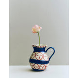 Hay La Pittura ceramic jug with hand-painted design, imported from the UK