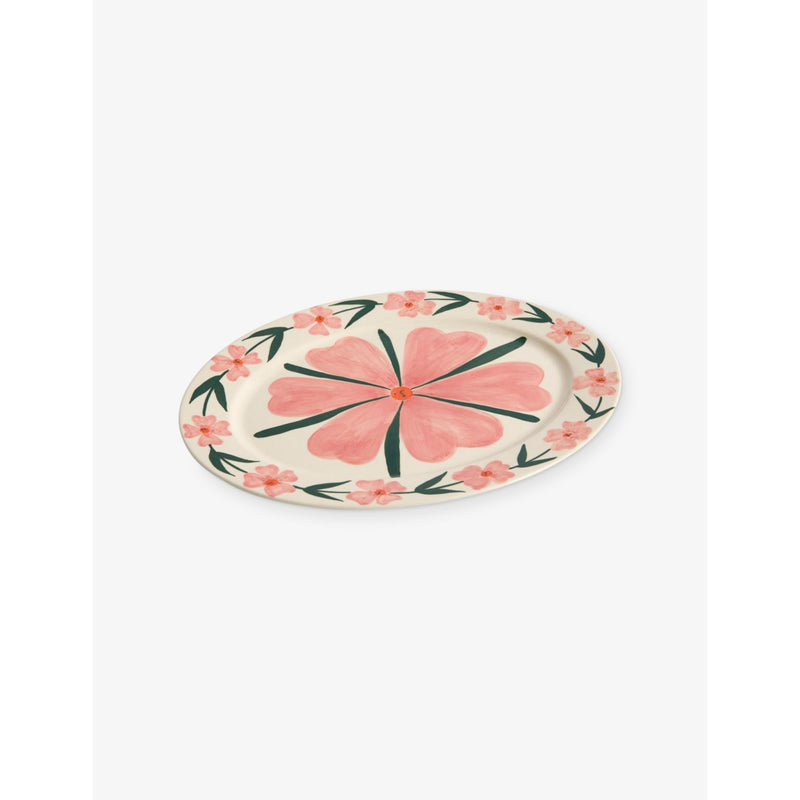 Hay ceramic oval serving platter from La Pittura, imported from the UK
