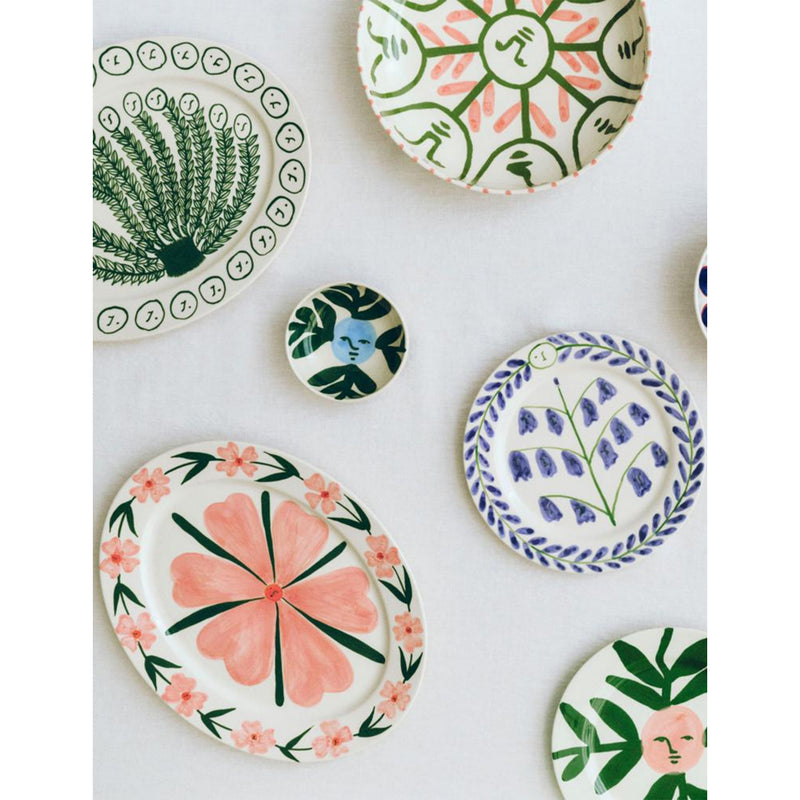 Hay ceramic oval serving platter from La Pittura, imported from the UK