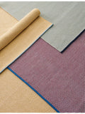 Hay 3 colour jute and wool rug 140x200cm, imported from the UK