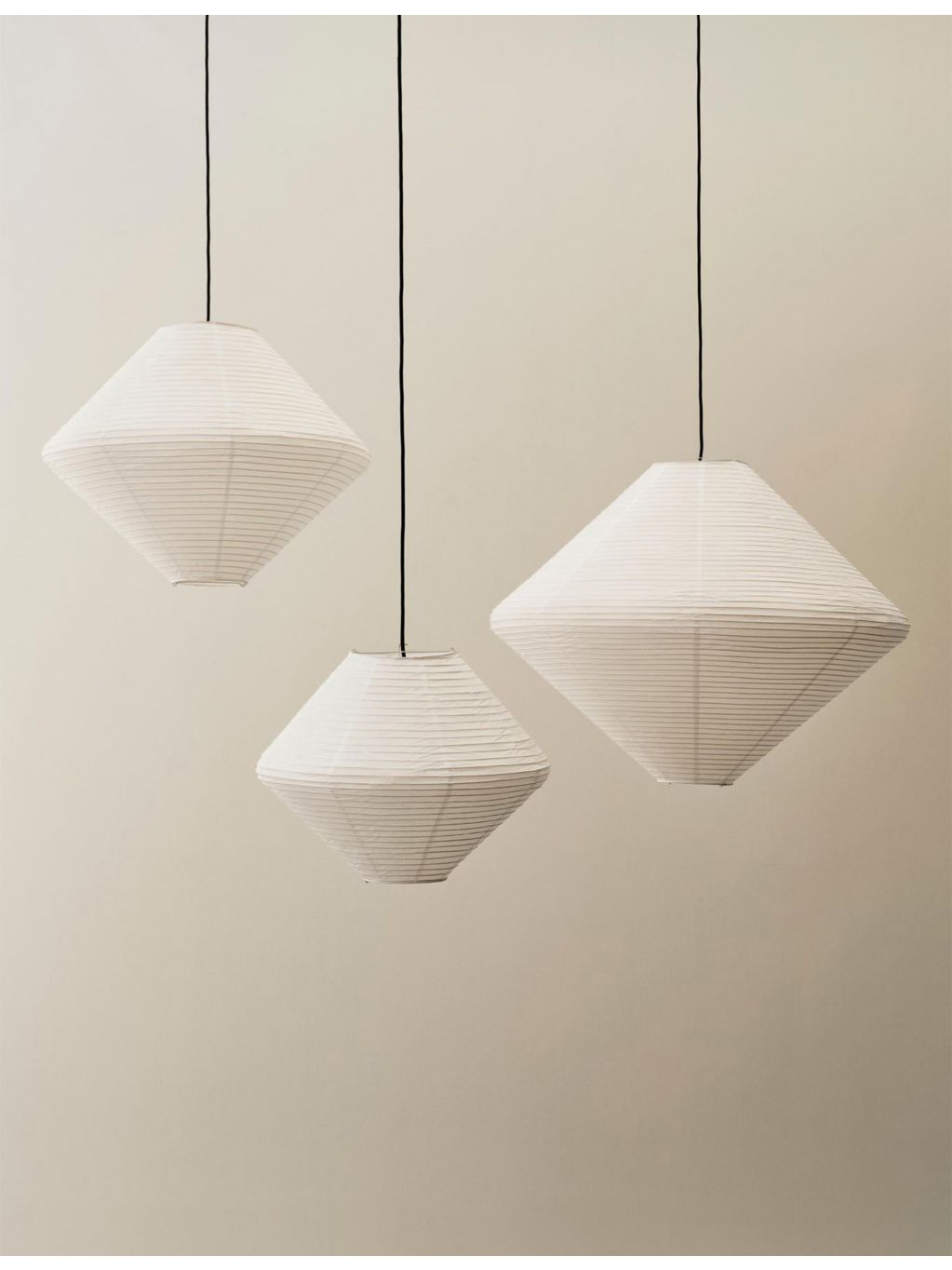 Hay diamond paper shade 50cm, imported from the UK