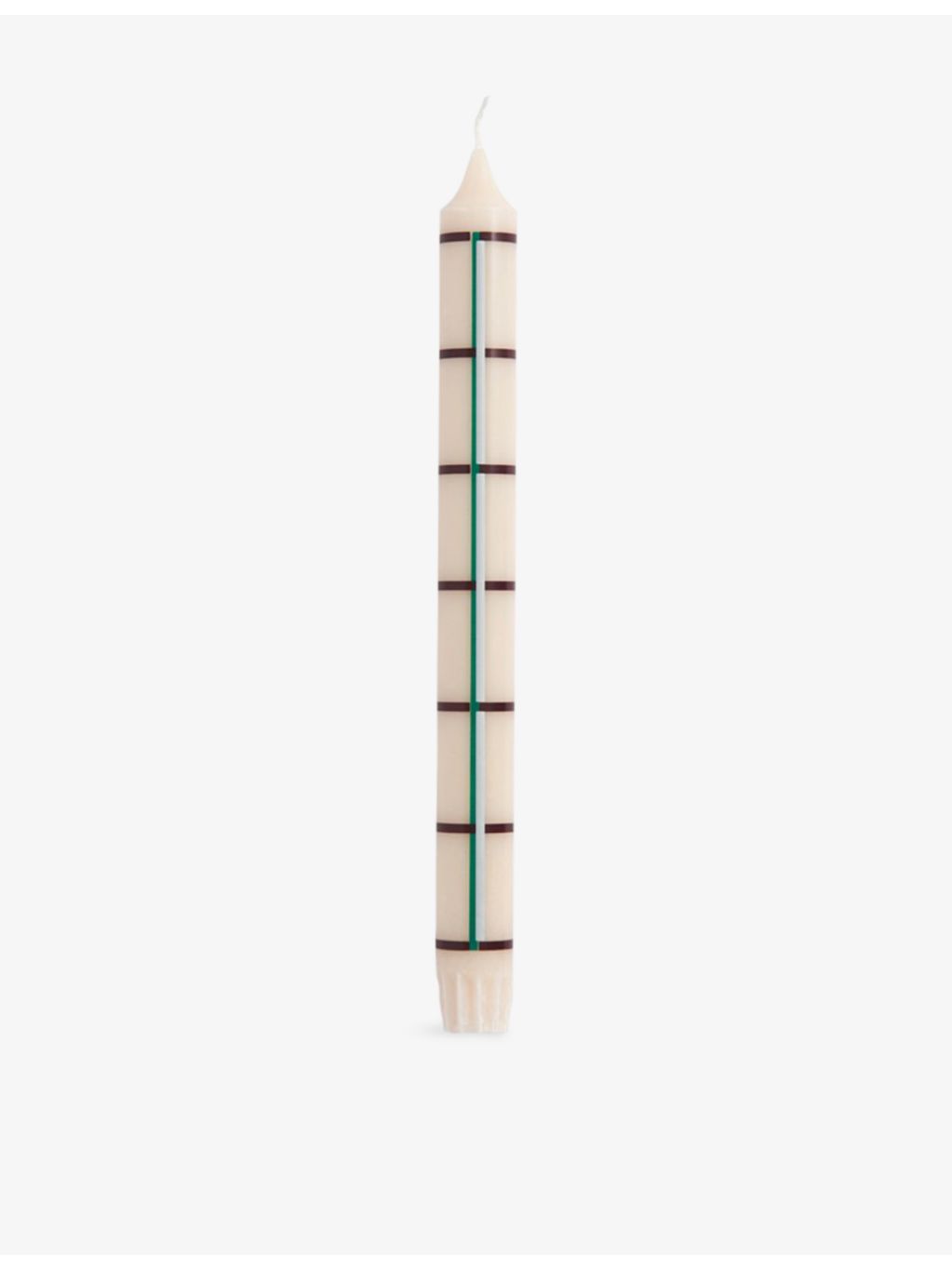 HAY pattern wax candle 24cm tall, imported from the UK