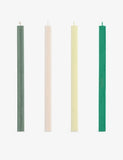 Hay Square Wax Candle Set of Four