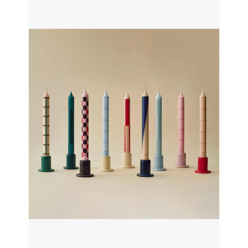 HAY tube earthenware candleholder 5cm (British brand)