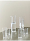 HAY Angle glass carafe 0.9L transparent (British brand)