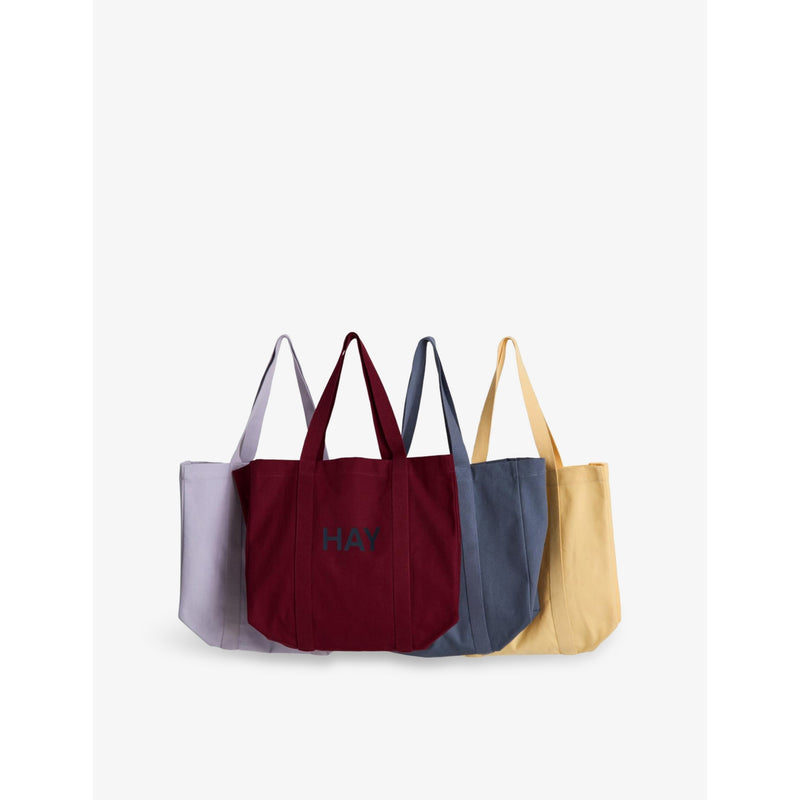 HAY cotton tote bag with twin straps (British brand)