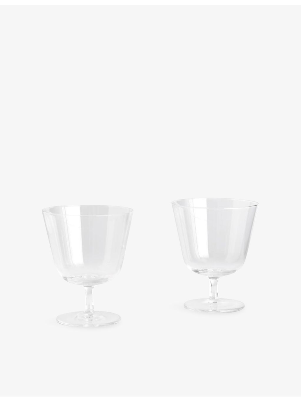 HAY Curve glasses set of two 11cm, UK version