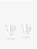 HAY Curve glasses set of two 11cm, UK version