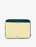 HAY colour-block cotton laptop case, imported from the UK