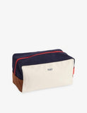 HAY colour-block cotton wash bag 26cm, UK version