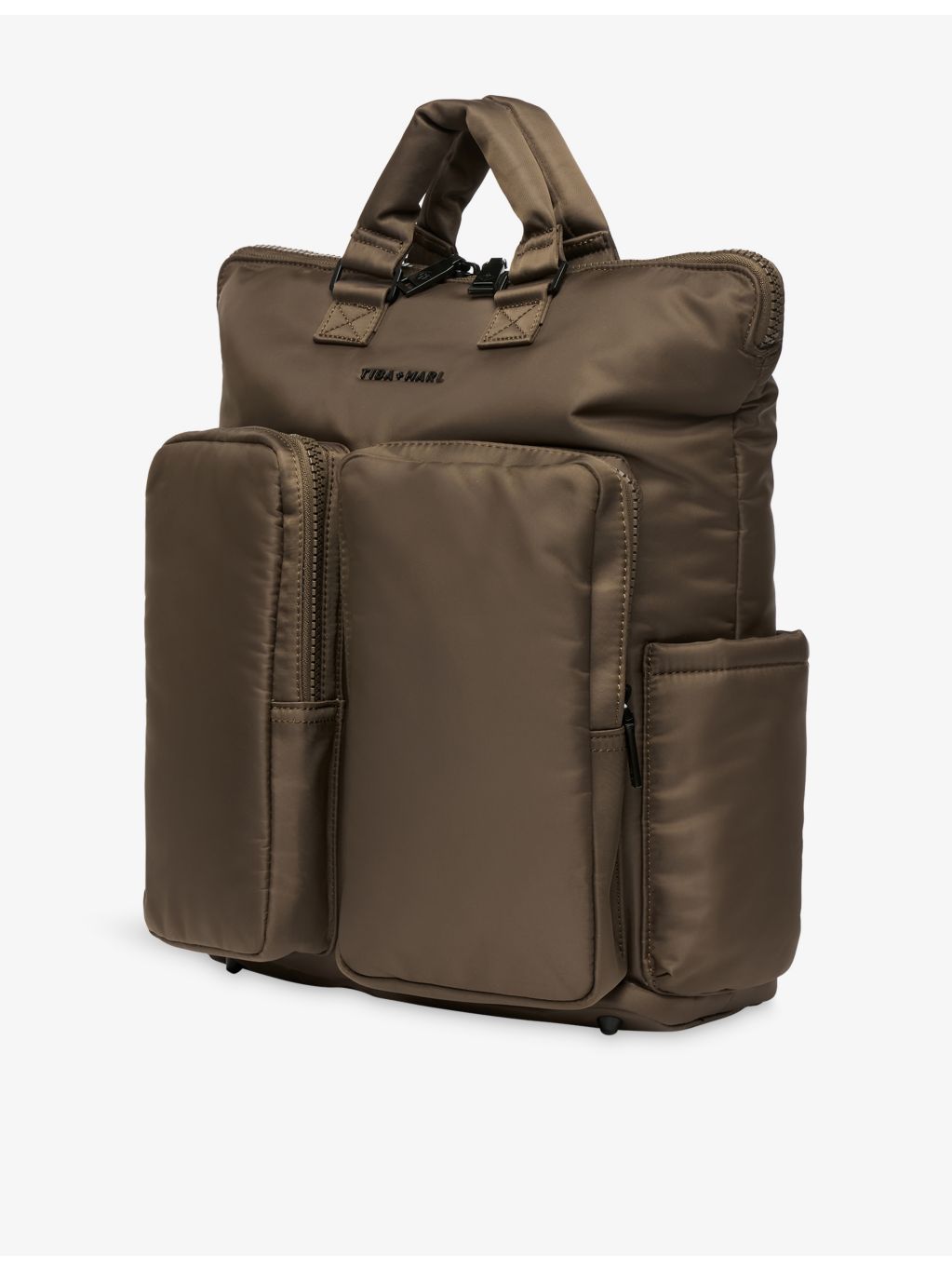 Tiba + Marl Ozzy multi-pocket woven changing bag 16L, imported from the UK