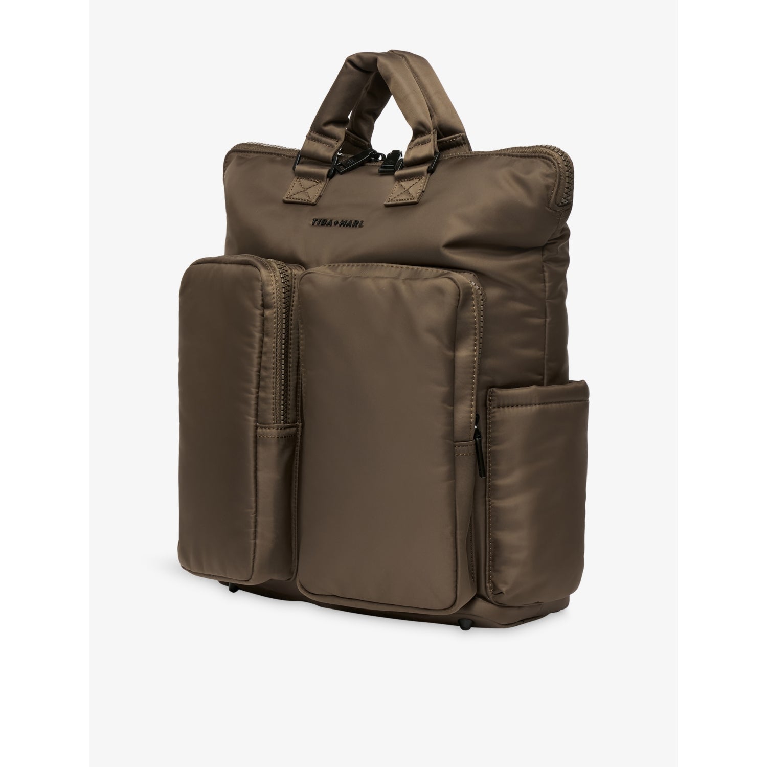 Tiba + Marl Ozzy multi-pocket woven changing bag 16L, imported from the UK