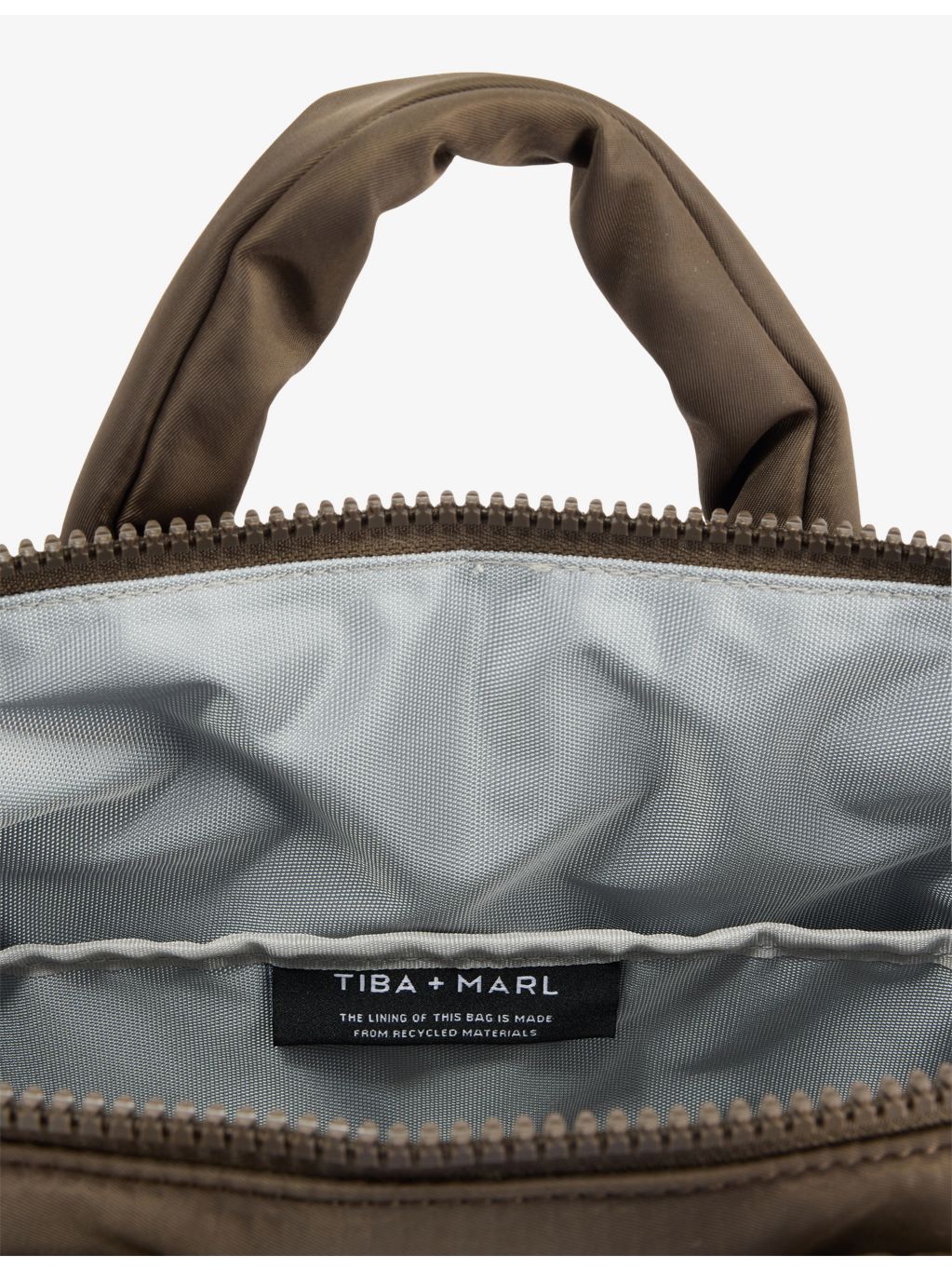 Tiba + Marl Ozzy multi-pocket woven changing bag 16L, imported from the UK