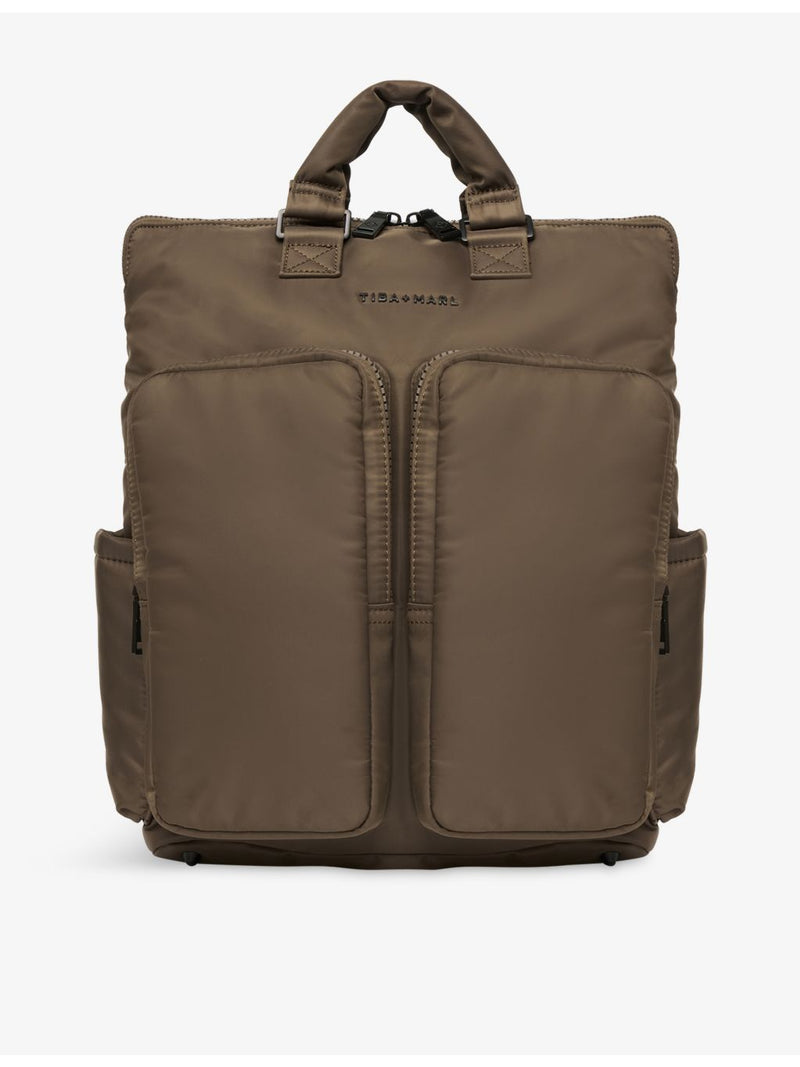 Tiba + Marl Ozzy multi-pocket woven changing bag 16L, imported from the UK