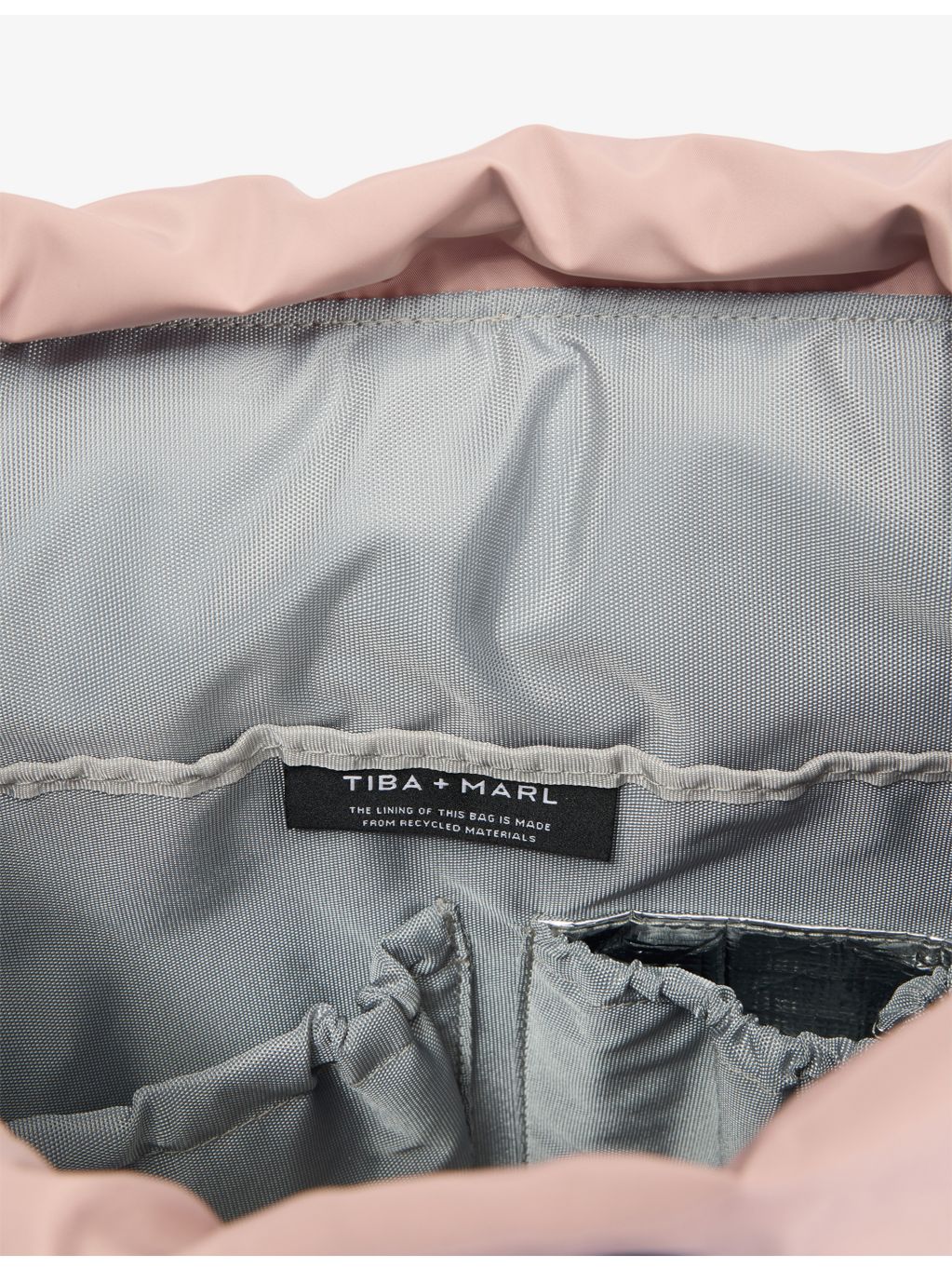Tiba Marl Alto woven changing bag, imported from the UK