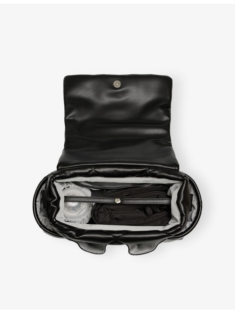 Tiba + Marl quilted faux leather changing bag, imported from the UK