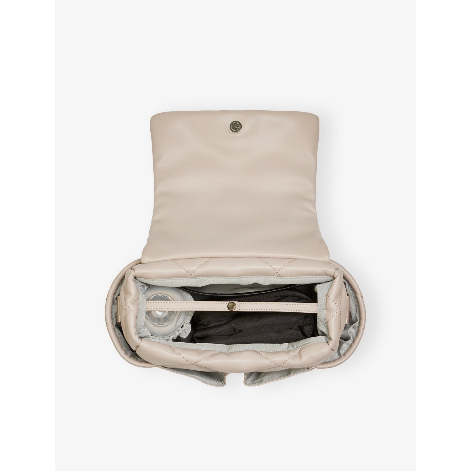 Tiba + Marl Nova faux leather changing bag, imported from the UK
