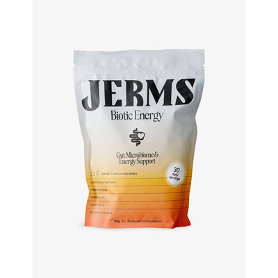 selfridges Jerms Biotic Energy Prebiotic & Probiotic Supplement Powder 150g- Buy online at McGrocer