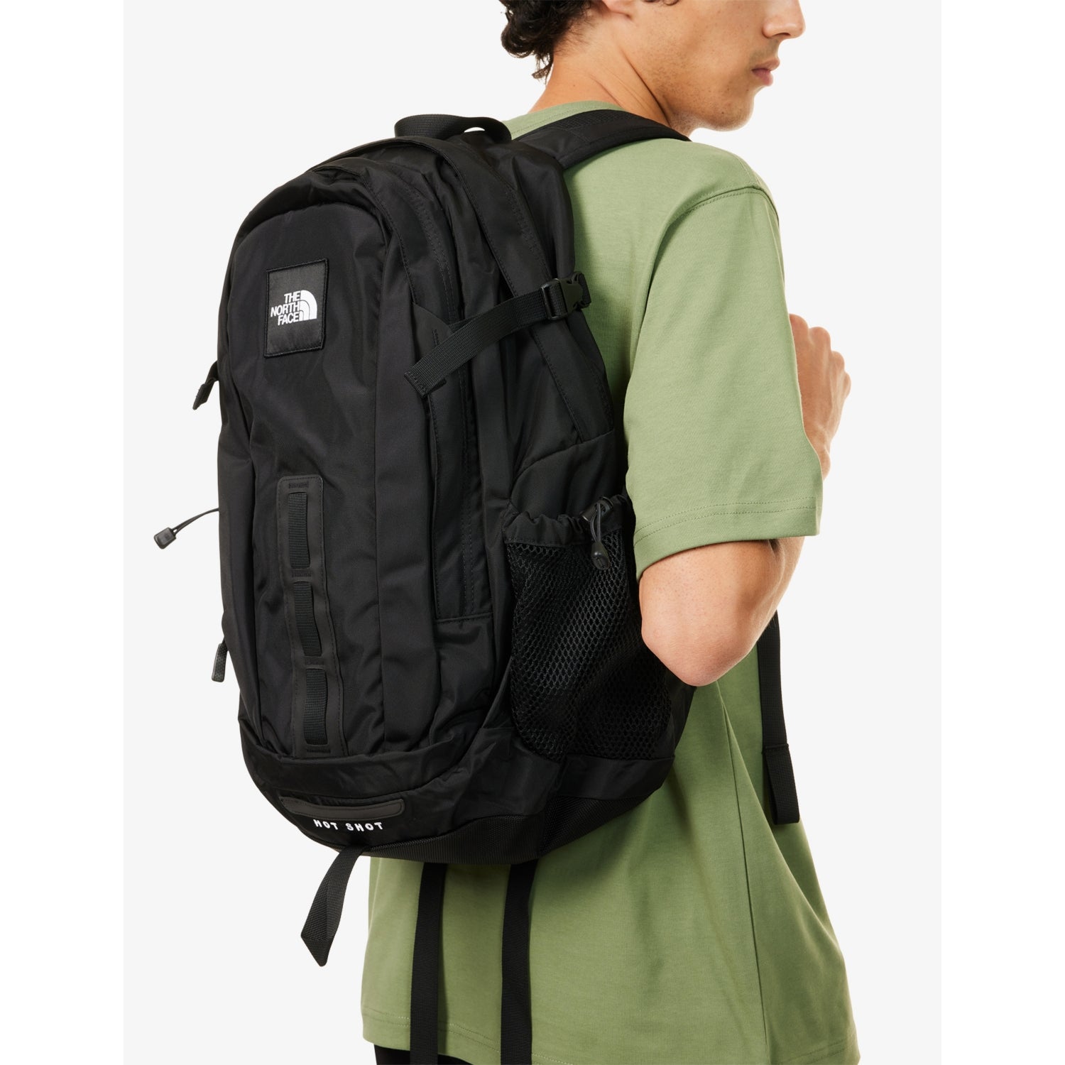 The North Face Hot Shot Woven Backpack nylon backpack, UK version