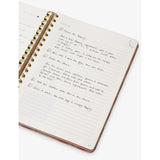 Papier recipe journal Lobster Gingham B5 (British brand)