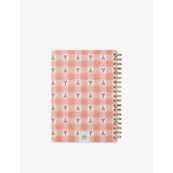 Papier recipe journal Lobster Gingham B5 (British brand)