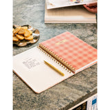 Papier recipe journal Lobster Gingham B5 (British brand)