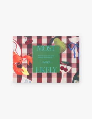 Papier Supper Stories dinner party card game, UK version