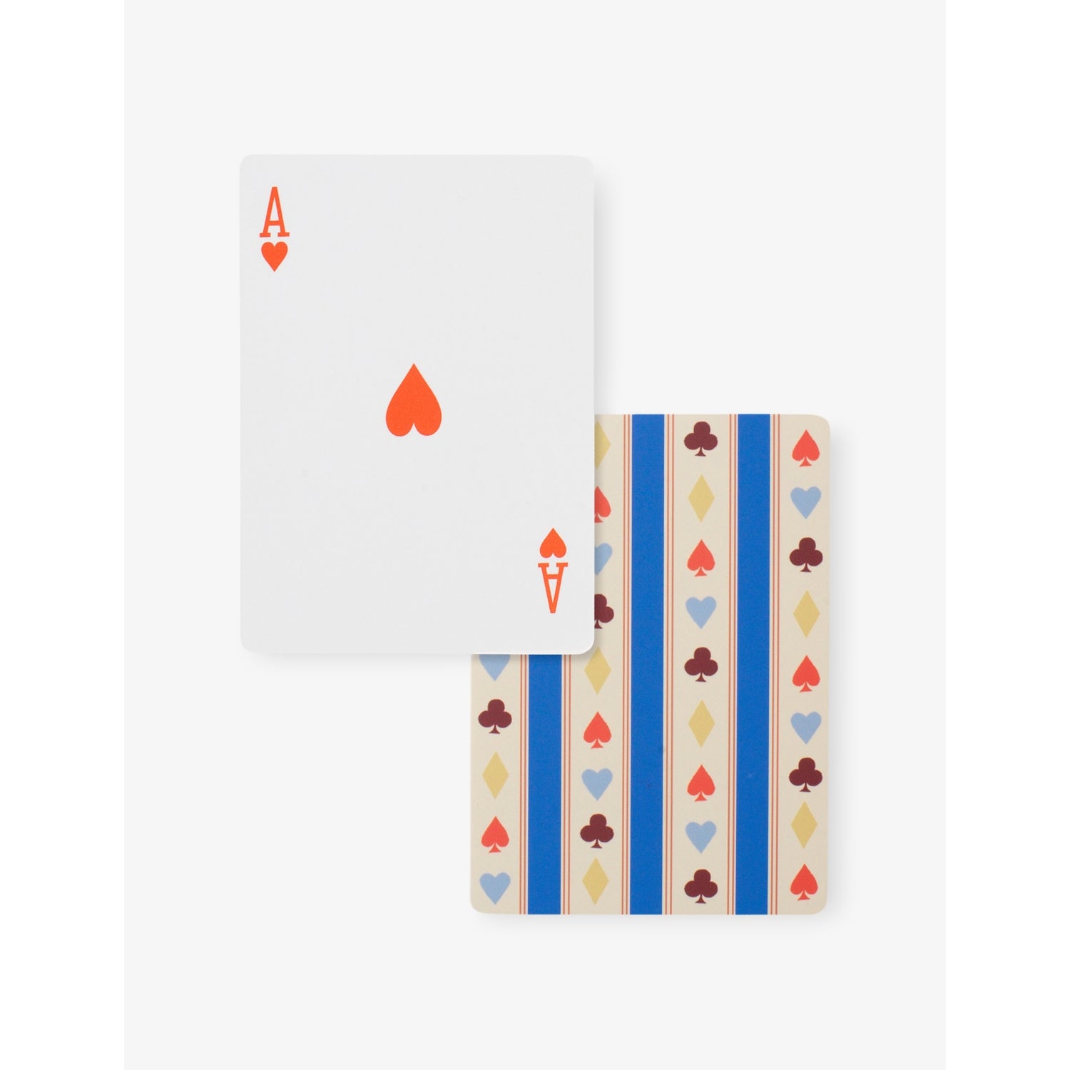 Papier Stripes and Suits playing cards set of two (British brand)