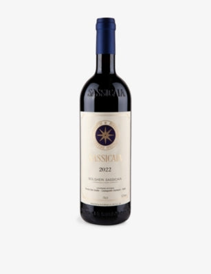 Sassicaia red wine 2022 375ml, UK version