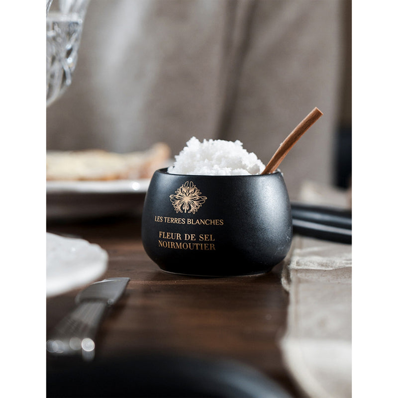 Les Terres Blanches salt flakes Noirmoutier 100g - British product
