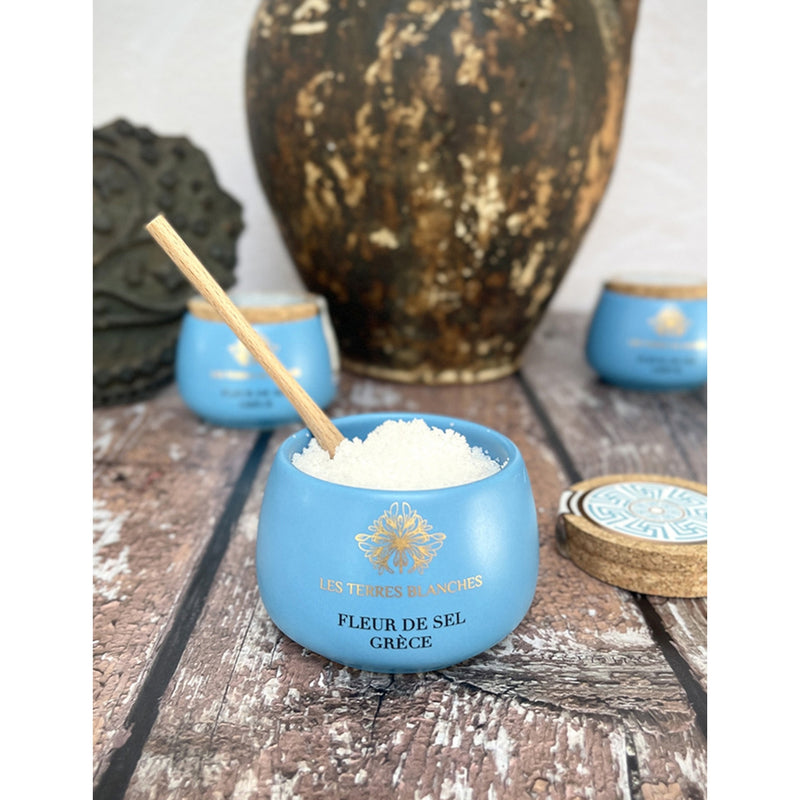 Les Terres Blanches salt flakes Guerande 100g - British product