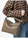 Loewe Puzzle Edge medium leather shoulder bag (British brand)