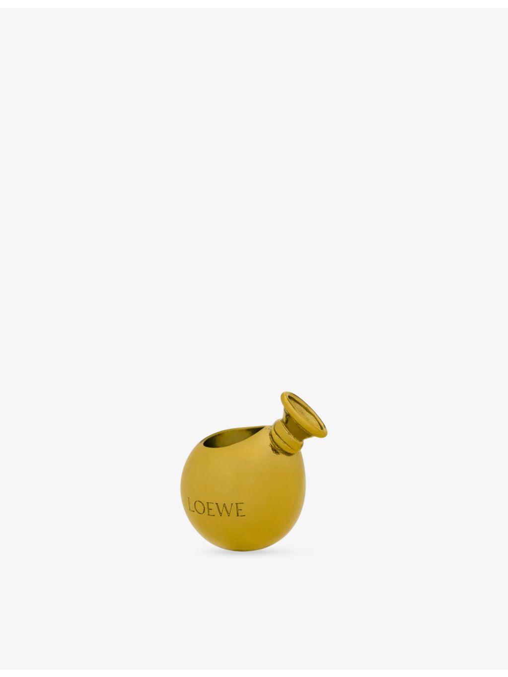 Loewe brass balloon dice charm small size, UK version