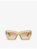 Loewe cat-eye acetate sunglasses - British product