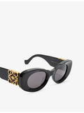 Loewe oval frame acetate sunglasses - British product