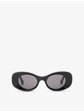 Loewe oval frame acetate sunglasses - British product