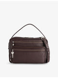 Acne Studios Camero leather shoulder bag with silver hardware - British product