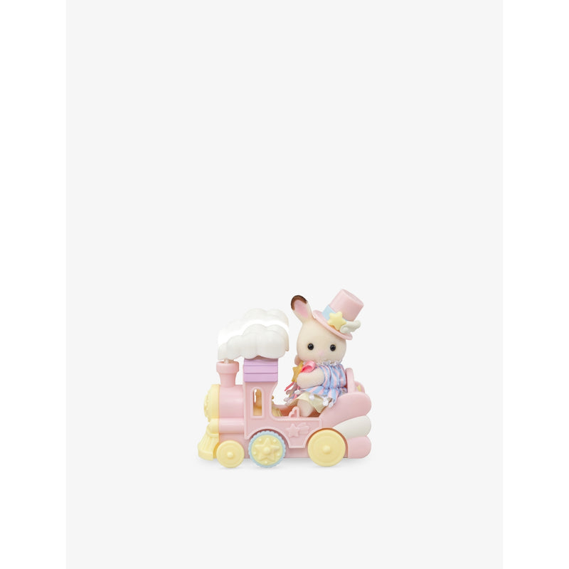 Sylvanian Families amusement park plane train playset with figures (British brand)