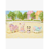 Sylvanian Families amusement park plane train playset with figures (British brand)