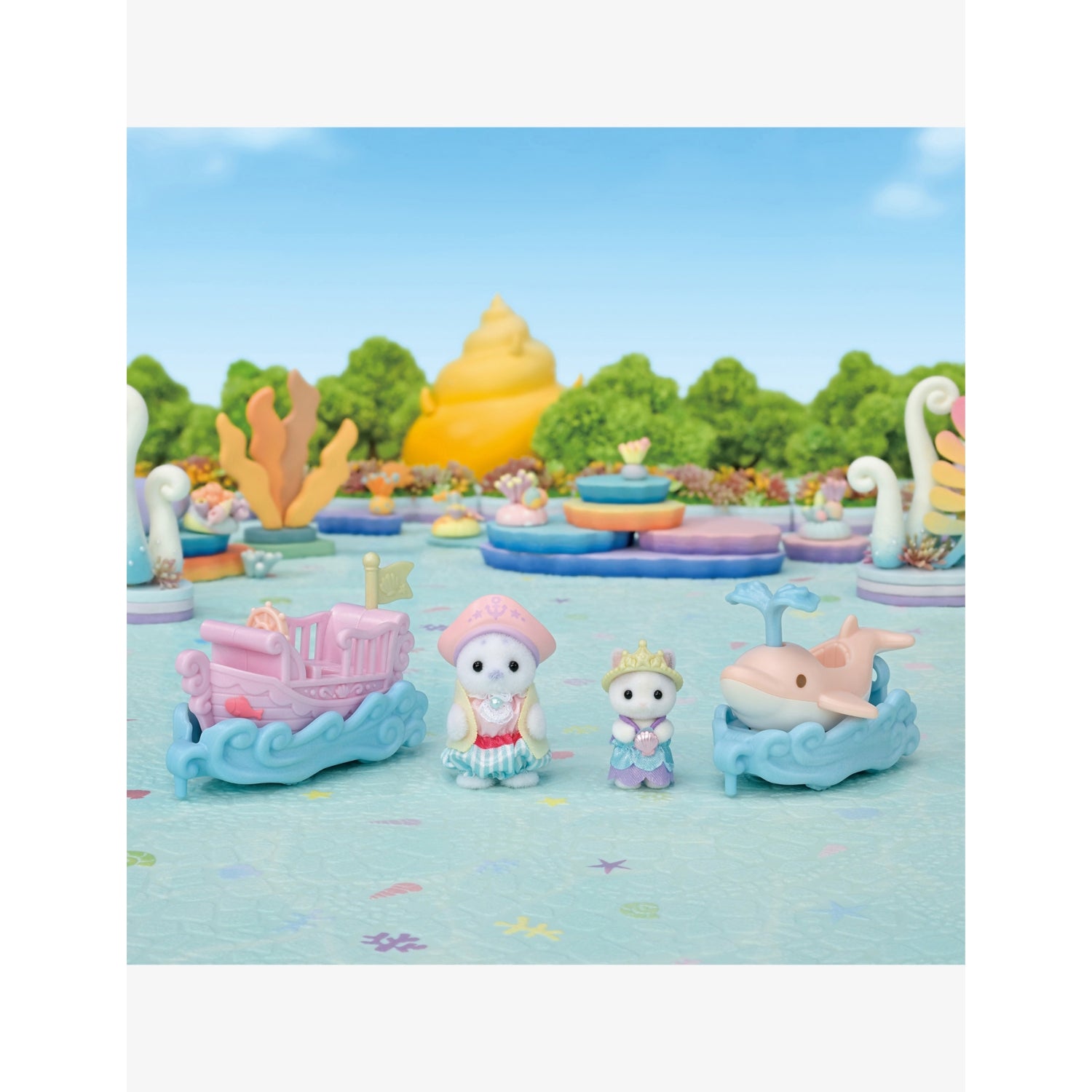Sylvanian Families Waves Playset amusement ride toy (British brand)