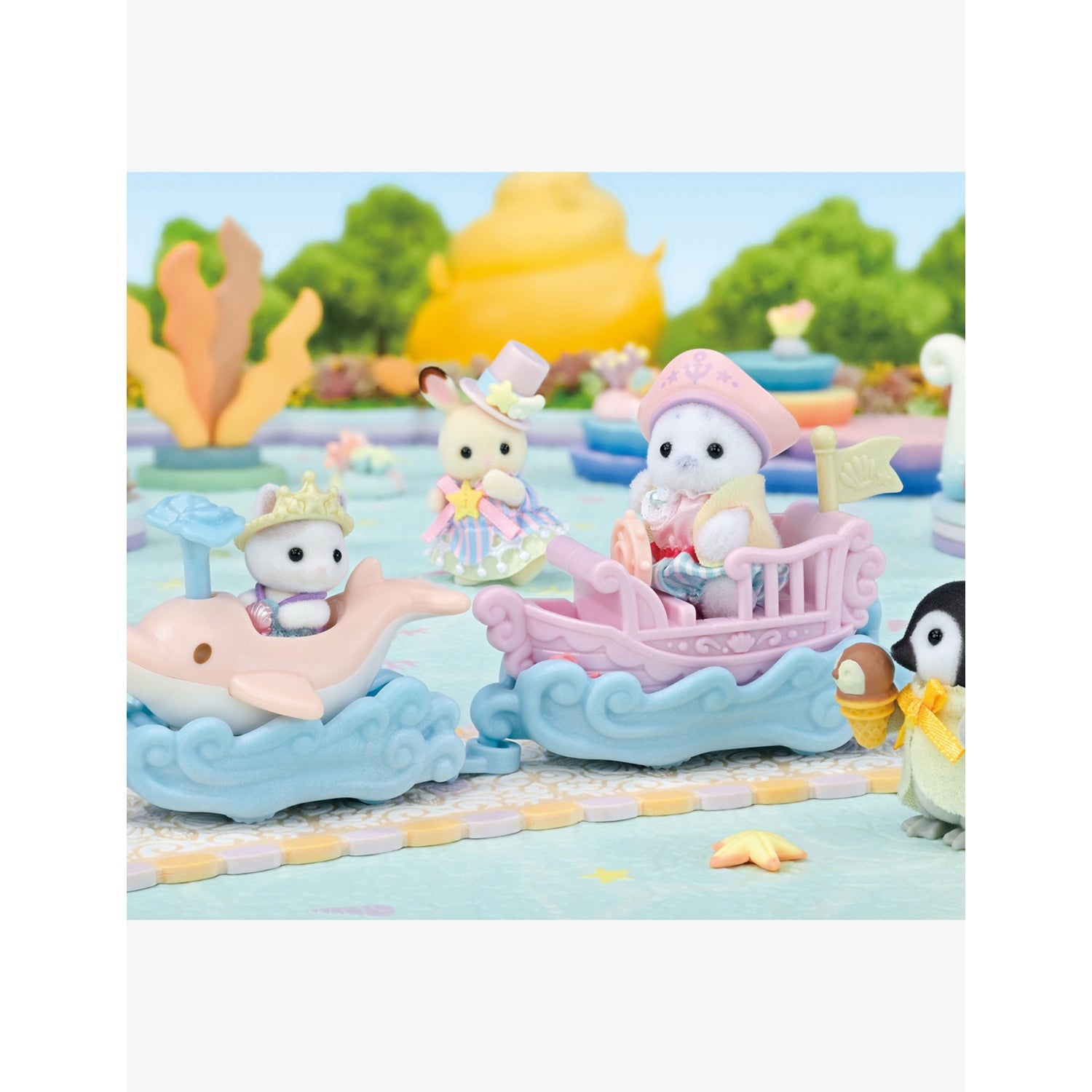 Sylvanian Families Waves Playset amusement ride toy (British brand)