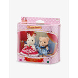 Sylvanian Families Freya and Theo Anniversary Friends duo playset, imported from the UK