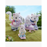 Sylvanian Families Snow Leopard Family playset - British product