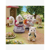 Sylvanian Families Snow Leopard Family playset - British product