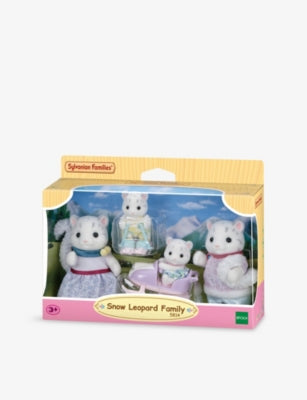 Sylvanian Families Snow Leopard Family playset - British product