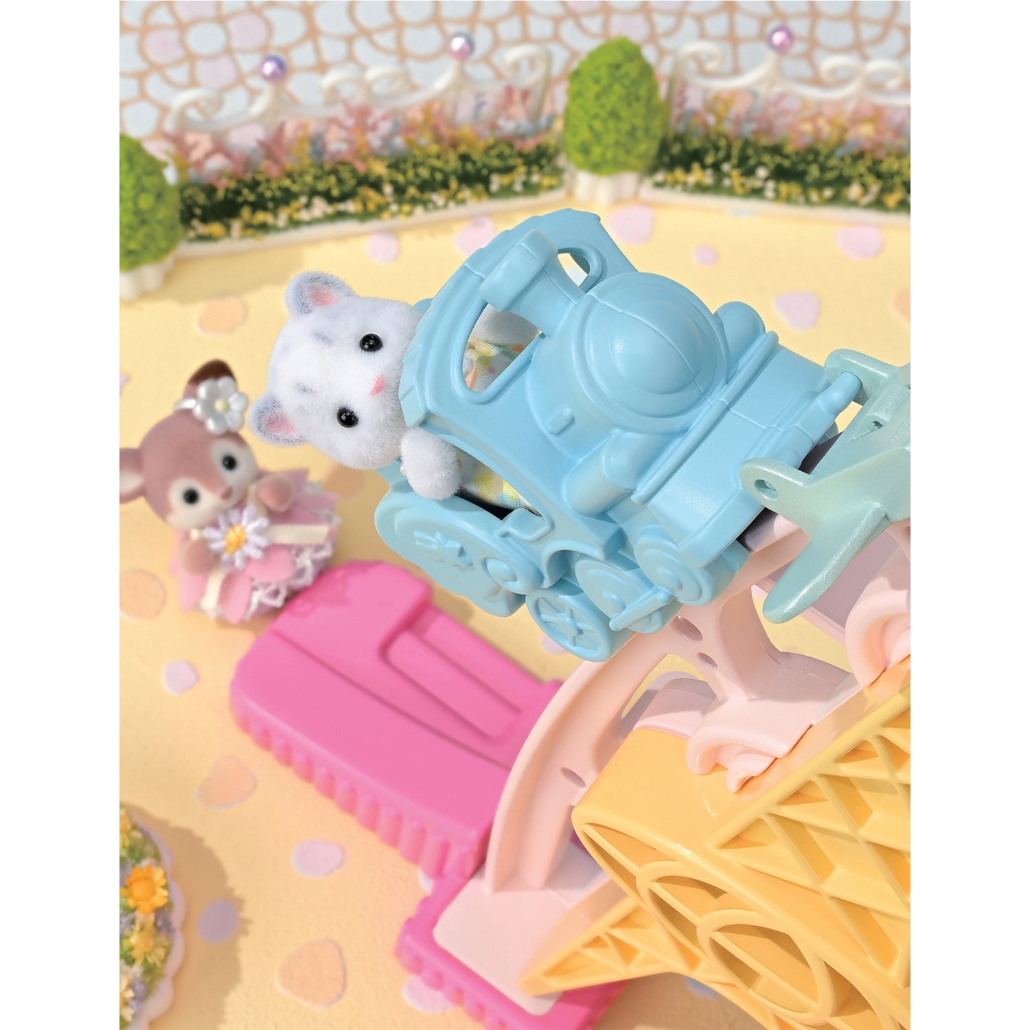 Sylvanian Families Baby Dream Amusement Park playset, imported from the UK