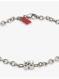 HUGO stacked logo-plaque stainless-steel bracelet (British brand)