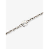 HUGO stacked logo-plaque stainless-steel bracelet (British brand)