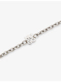 HUGO stacked logo-plaque stainless-steel bracelet (British brand)