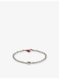 HUGO stacked logo-plaque stainless-steel bracelet (British brand)